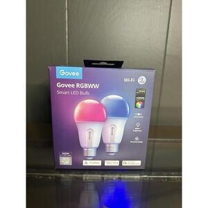 Govee RGBWW Smart Led Bulb New In Box 80 LM Dimmable‎ WiFi